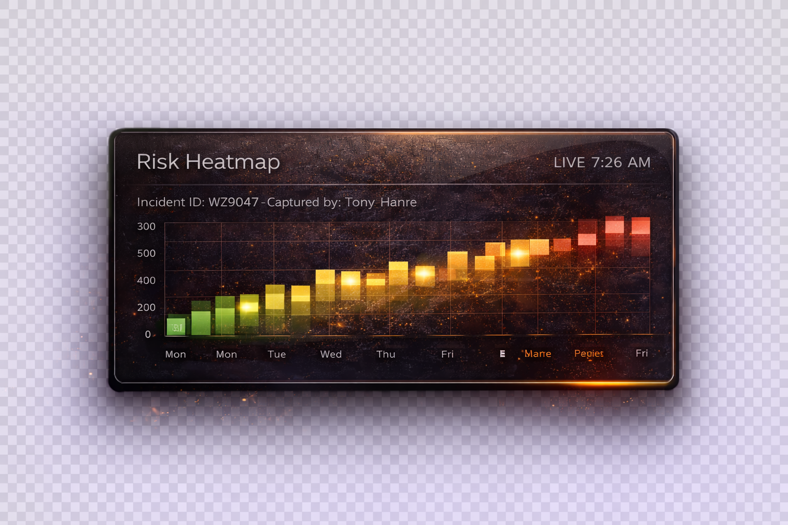 WZI Risk heatmap and executive dashboard